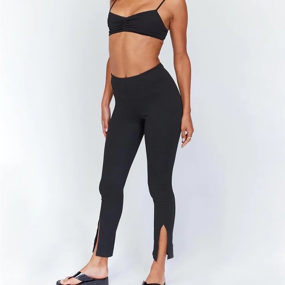 Princess Polly WILLOW PANTS BLACK US 8 - Picture 2 of 6